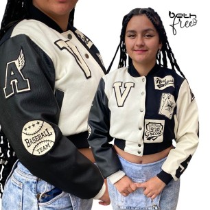 Chaqueta beisbolera Dama Personzalizada