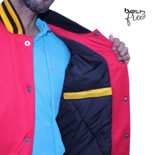 Chaqueta Beisbolera Caballero clark K.