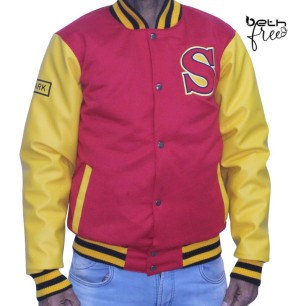 Chaqueta Beisbolera Caballero clark K.