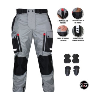 Traje de protección moto ADVENTURE AC77 Protecciones CE.