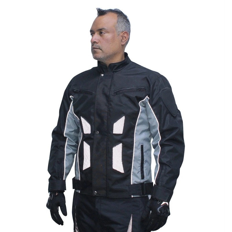 Chaqueta antifriccion para moto