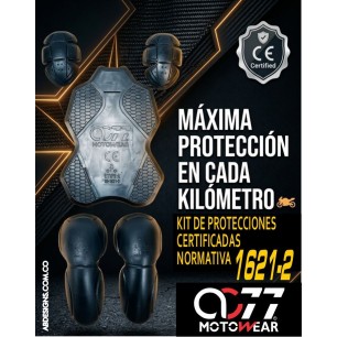 Chaqueta antifricción Moto Hombre TZ AC77