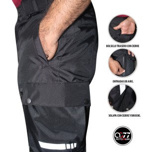 traje de protección moto tz ac77